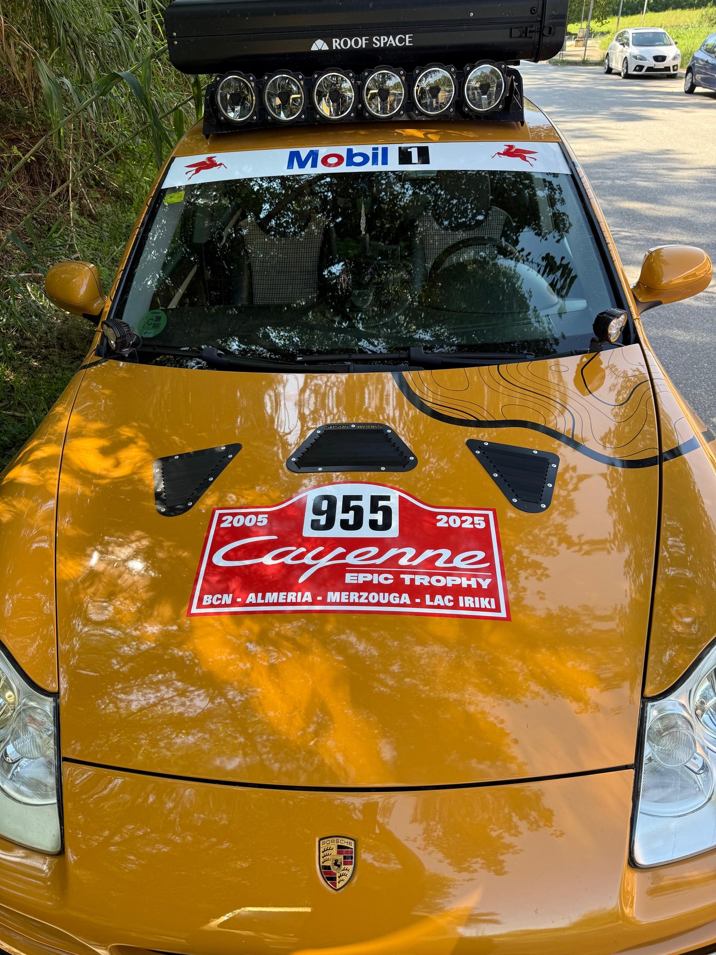 Kit Salidas de Aire Capó Porsche Cayenne