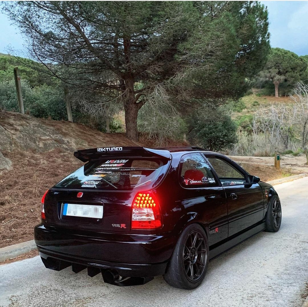 Taloneras de aluminio Civic EK