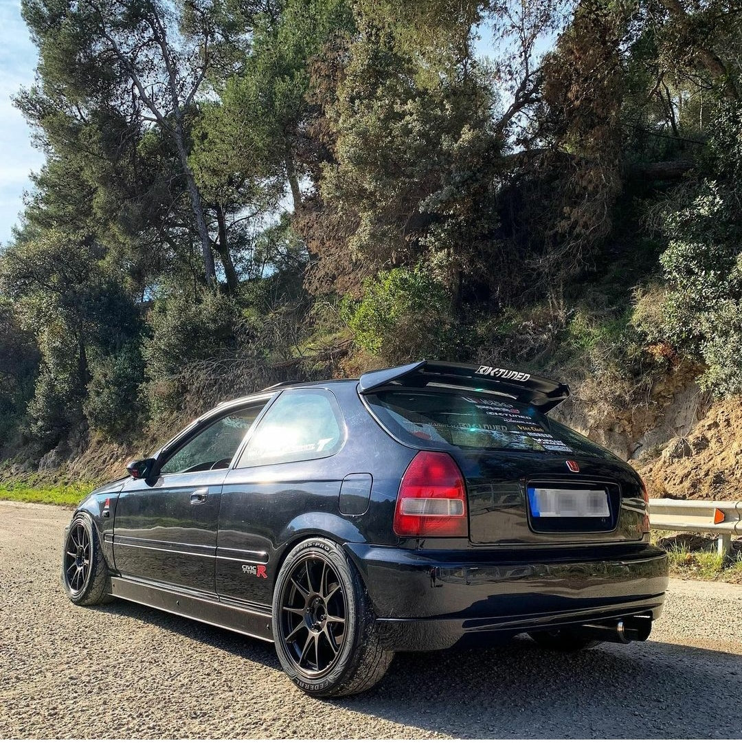 Taloneras de aluminio Civic EK