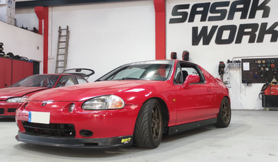Taloneras de aluminio para CRX Del Sol