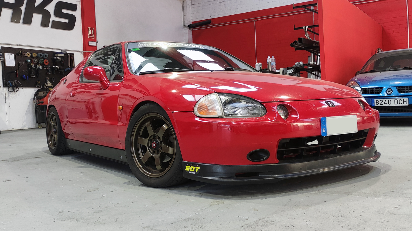 Taloneras de aluminio para CRX Del Sol