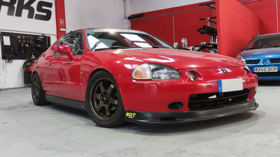 Taloneras de aluminio para CRX Del Sol