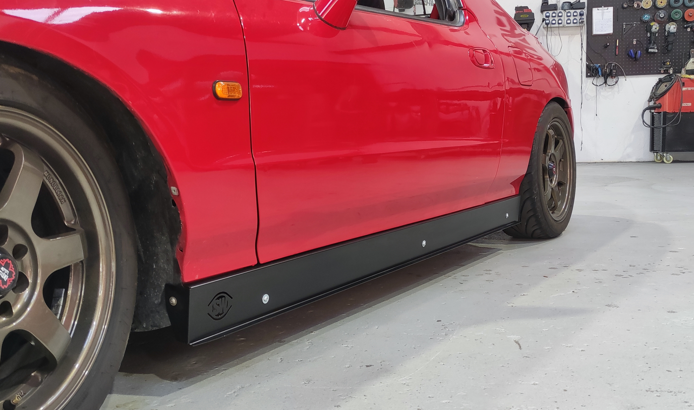 Taloneras de aluminio para CRX Del Sol
