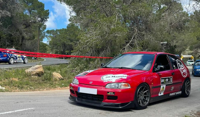 Taloneras de aluminio Civic EG